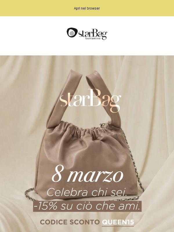 🌼 Festa della Donna: -15% su tutto con QUEEN15