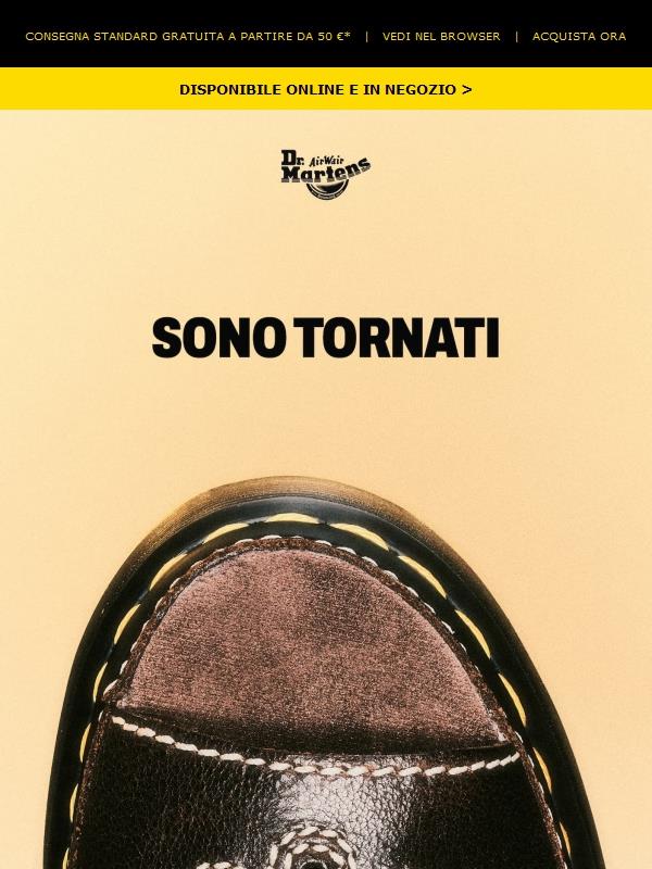 Sono tornai i sandali Dunnet