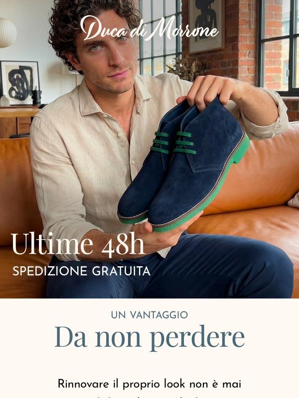 Ultime 48h per la spedizione gratis!