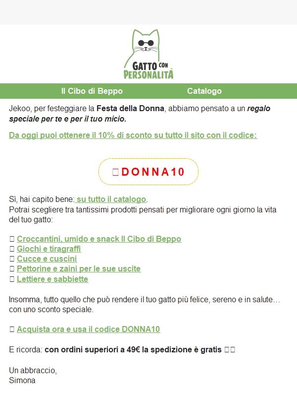 🌸 Sorpresa per la Festa della Donna!