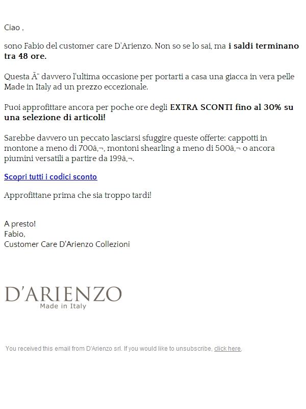 Ultime ore di saldi, approfittane!