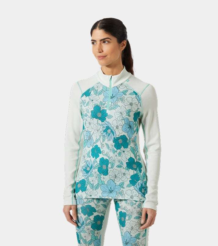 Women's LIFA® Merino Midweight Graphic Half-Zip Base Layer