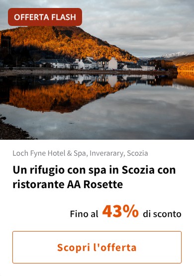 Un rifugio con spa in Scozia con ristorante AA Rosette