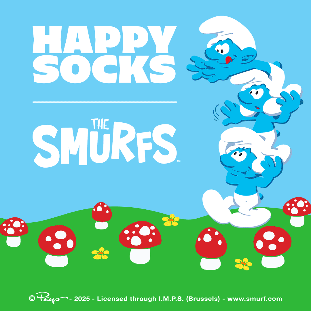 FW25 Happy Socks x I Puffi