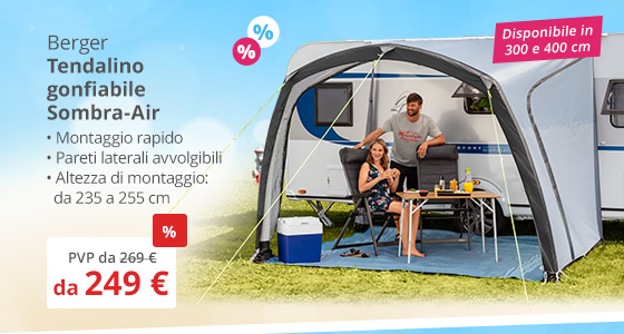 Tendalino gonfiabile Sombra-Air