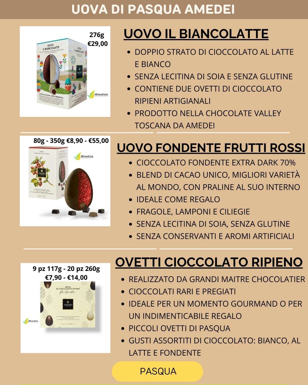 cioccolato Amedei