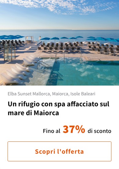 Un rifugio con spa affacciato sul mare di Maiorca