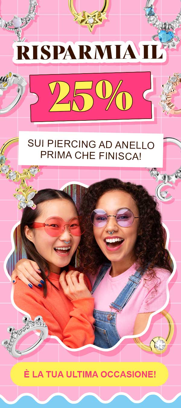 REMINDER-25OFF-PIERCING-RINGS