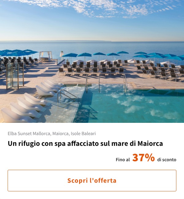 Un rifugio con spa affacciato sul mare di Maiorca