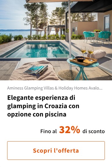 Elegante esperienza di glamping in Croazia con opzione con piscina