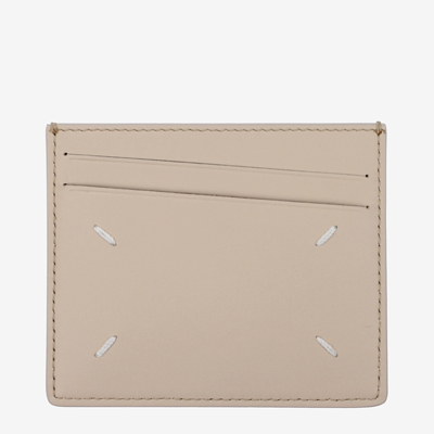 Maison Margiela Document Holders Women Leather Beige