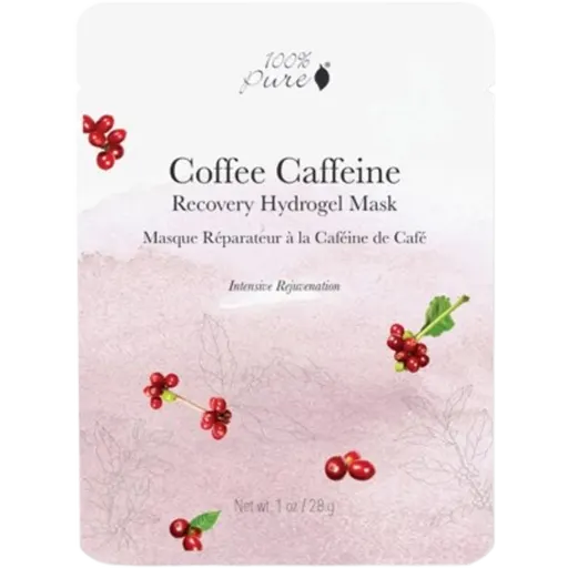 100% Pure Coffee Caffeine Recovery Hydrogel Mask