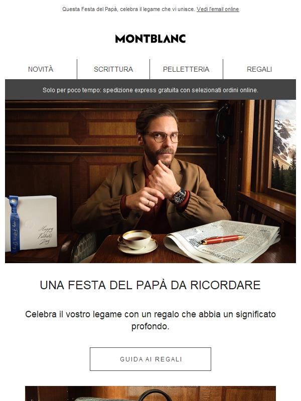 Regali per l'uomo più importante