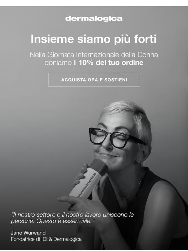 Tu acquisti, noi doniamo – per la Giornata Internazionale della Donna