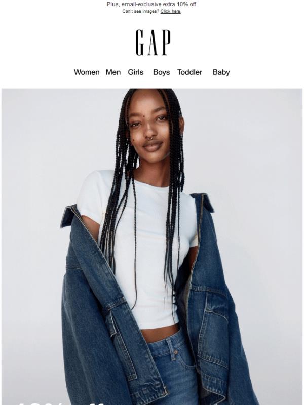 40% off — your new spring favorites are waiting