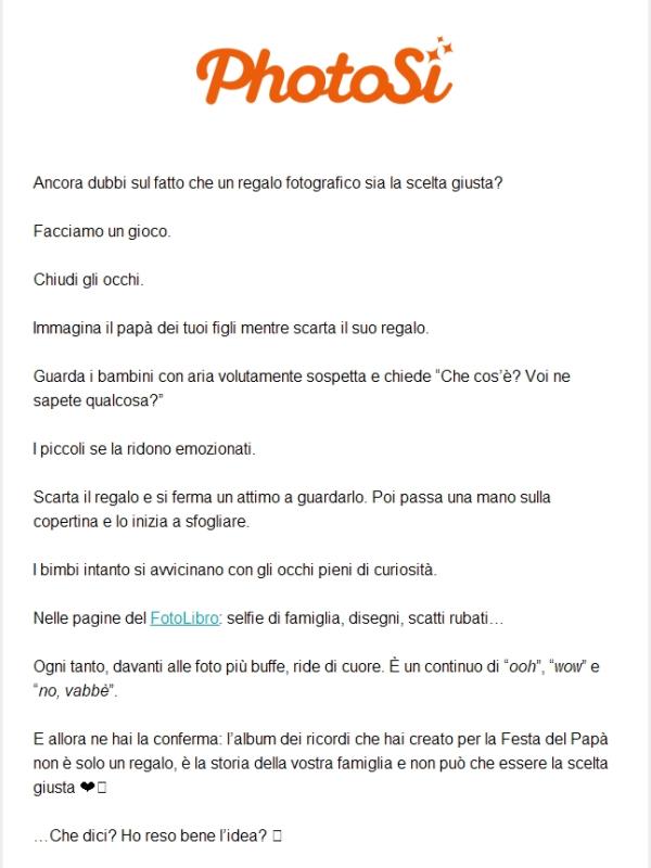 Immaginati la scena…