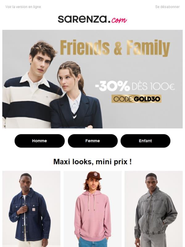 Vos looks printaniers, spécial Friends & Family 🌞