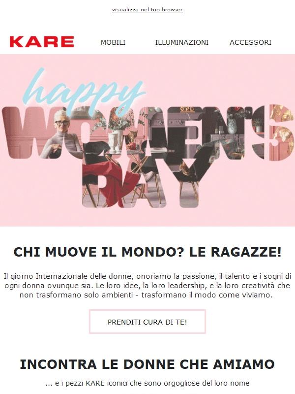 8 marzo – Celebriamo le donne ♥️