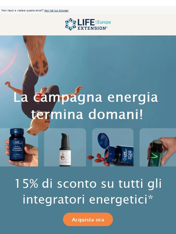 La campagna energia termina domani!