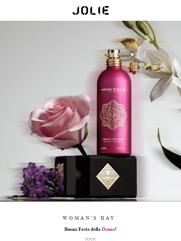 Celebra la donna con un profumo speciale 🌼