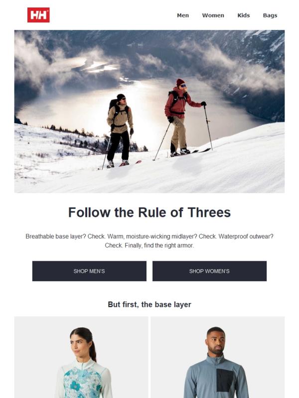 Build your backcountry layering kit