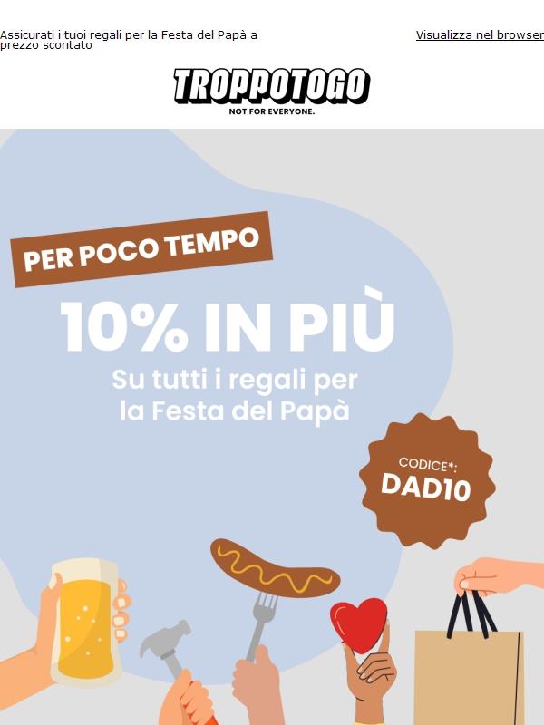 Ora 10% in più 🎁