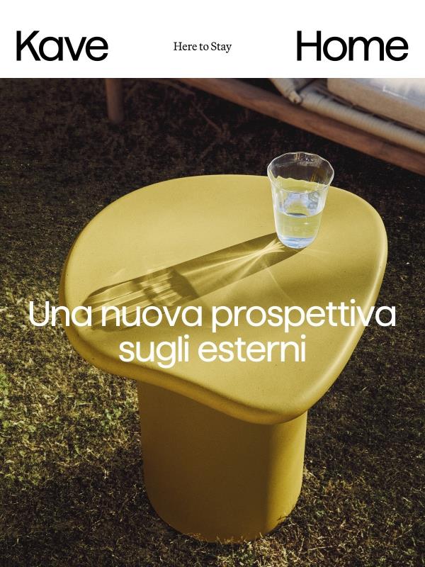 Gli esterni si riempiono di nuove sfumature