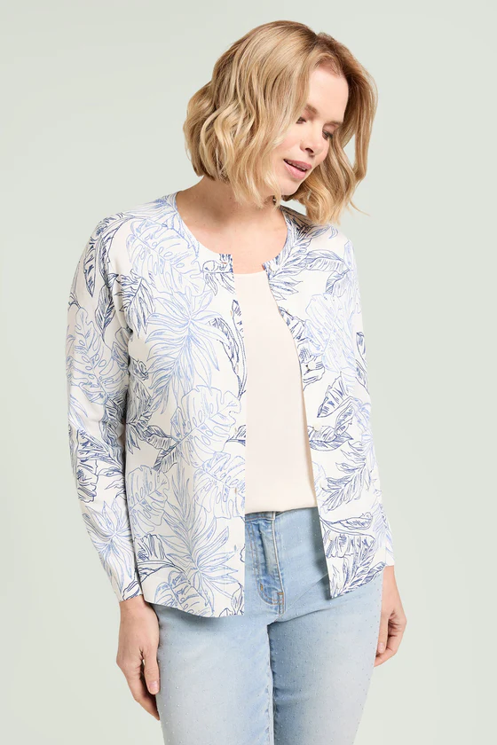 CARDIGAN STAMPATO