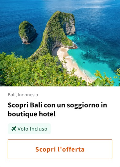 Scopri Bali con un soggiorno in boutique hotel
