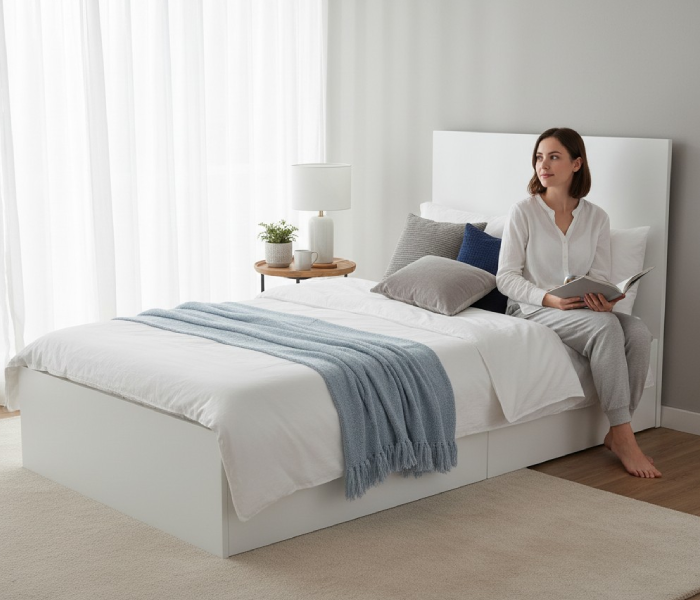 Offerte letti con cassettone