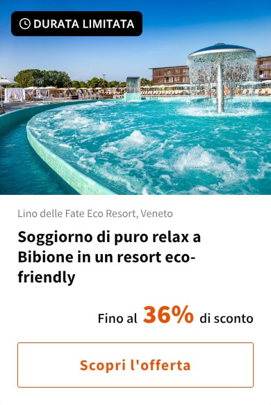Soggiorno di puro relax a Bibione in un resort eco-friendly