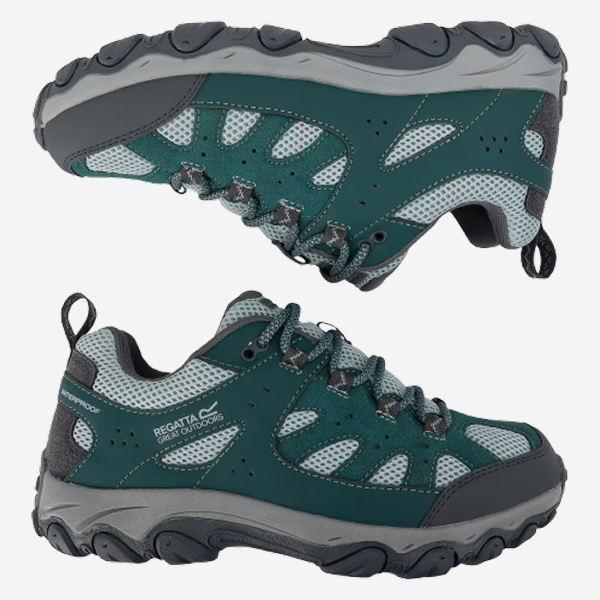 REGATTA Scarpe da camminata basse da donna Edgepoint, traspiranti e impermeabili