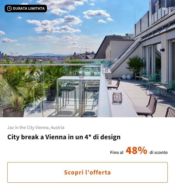 City break a Vienna in un 4* di design