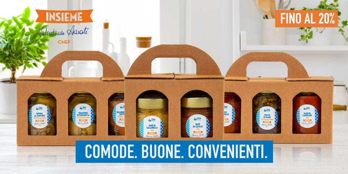 La linea Insieme Orapesce