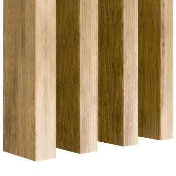 Image of Doghe autoportanti in MDF 10pc Rovere naturale - 30x60mm