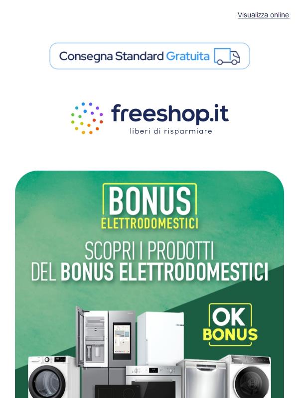 Bonus Elettrodomestici in scadenza, affrettati!! 💚