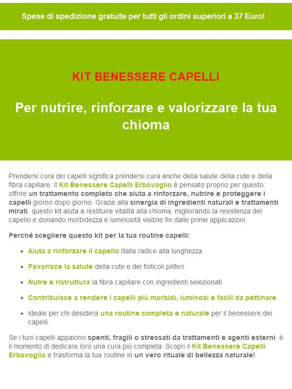 Capelli più forti e luminosi? Inizia da qui, inizia da Erbavoglio 🌿