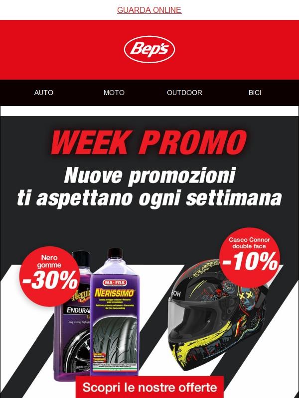🚗 Pronto a Partire? Scopri le Week Promo su Accessori Auto e Moto! 🏍️