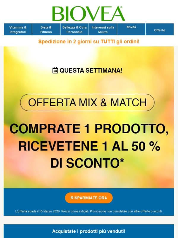 🗝️ Sblocca il Doppio del Risparmio: Offerte BOGO all'Interno!