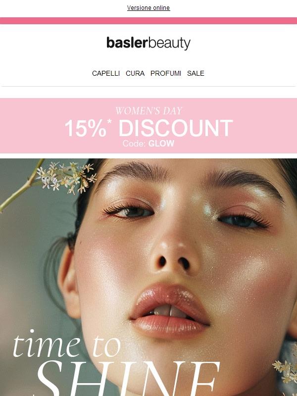 Ultima occasione: sconto del 15% per te