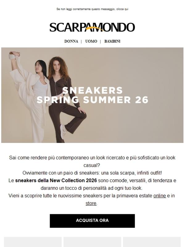 👟 Nuova stagione, nuovissime sneakers!