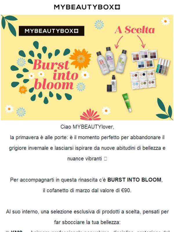 Ultimi giorni per ricevere la box BURST INTO BLOOM🎁
