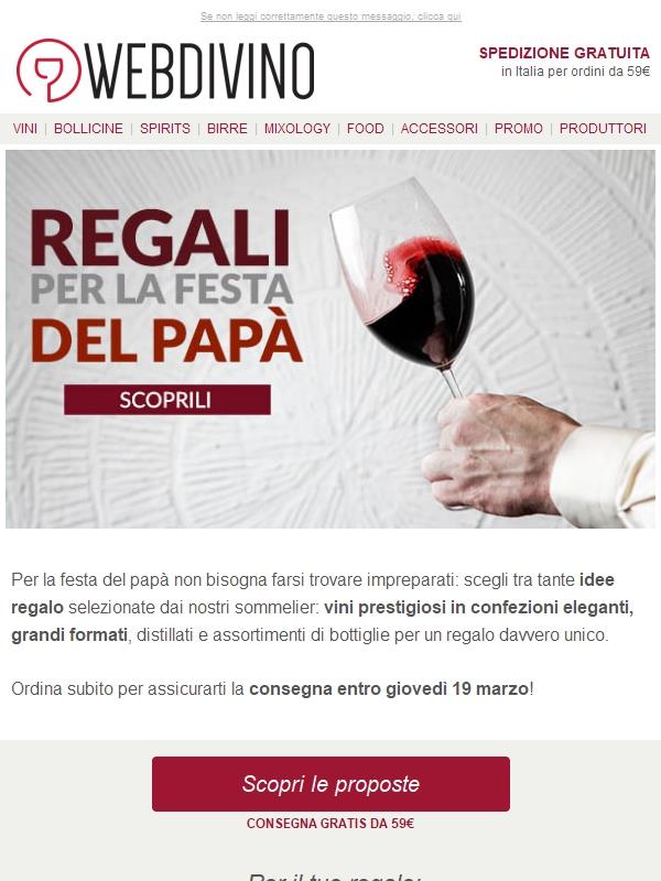 Festa del papà 🎁 Bottiglie per un regalo super