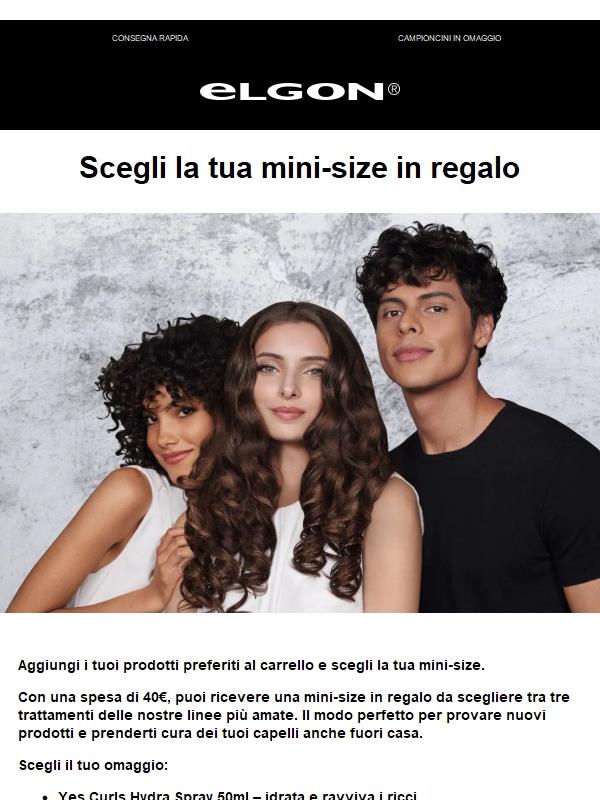 MINI-SIZE in omaggio 🎁