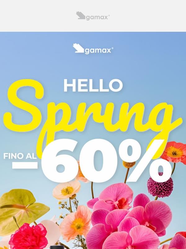 ☀️ 🌺 Spring Sale: fino al -60% (7 giorni)