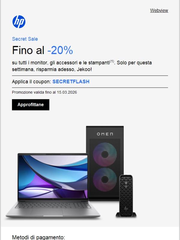 C'è una sorpresa per te...