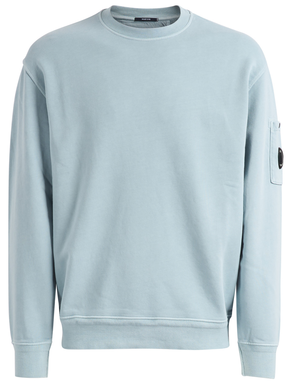 Image of Felpa C.P. Company in cotone azzurra