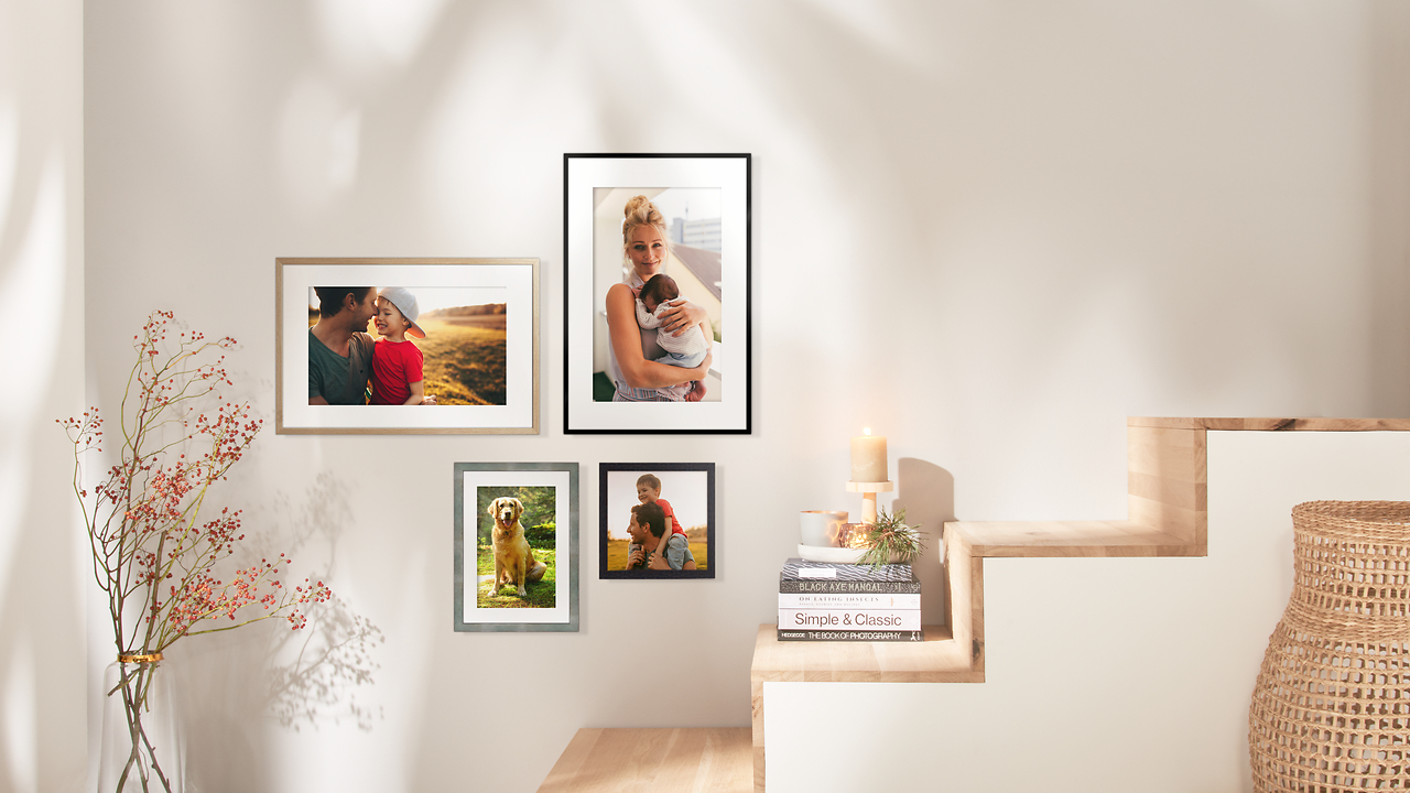 Mix di poster e tele