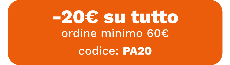 -30% su tutto, ordine minimo 60€, codice: FBRY30, scade il 09/03