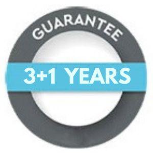 garanzia 3 anni più 1